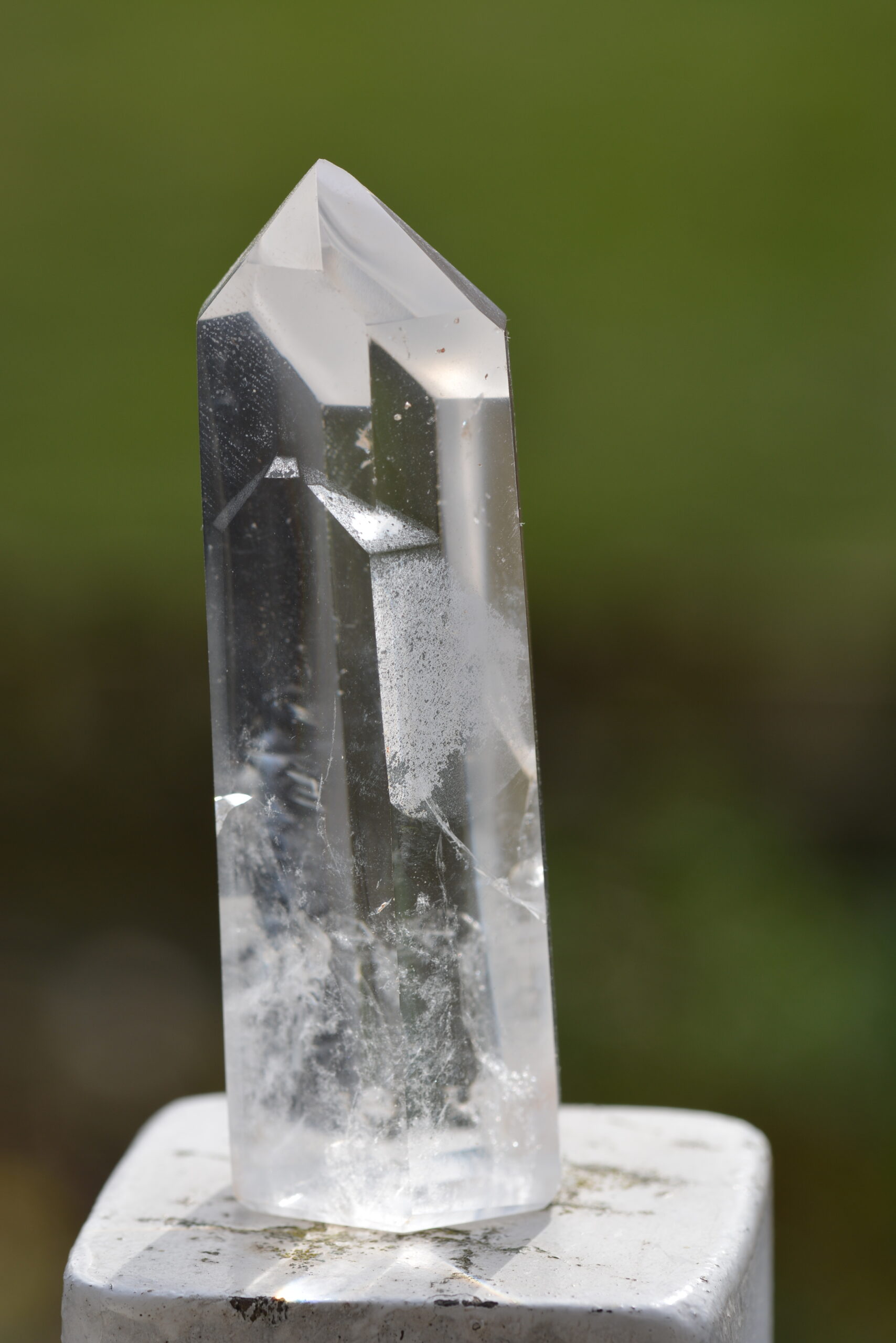 Pointe de cristal de roche 4