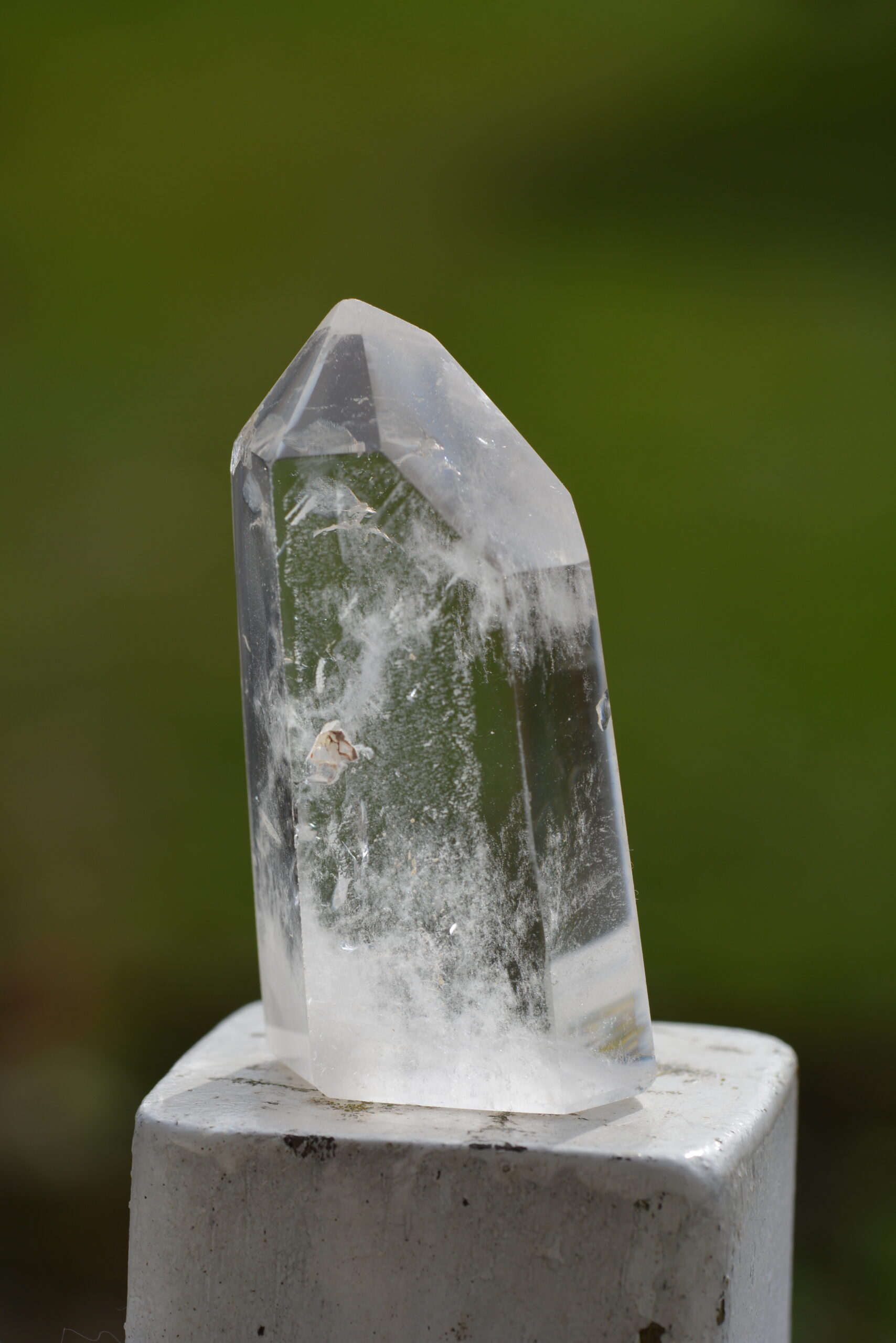 Pointe de cristal de roche 6