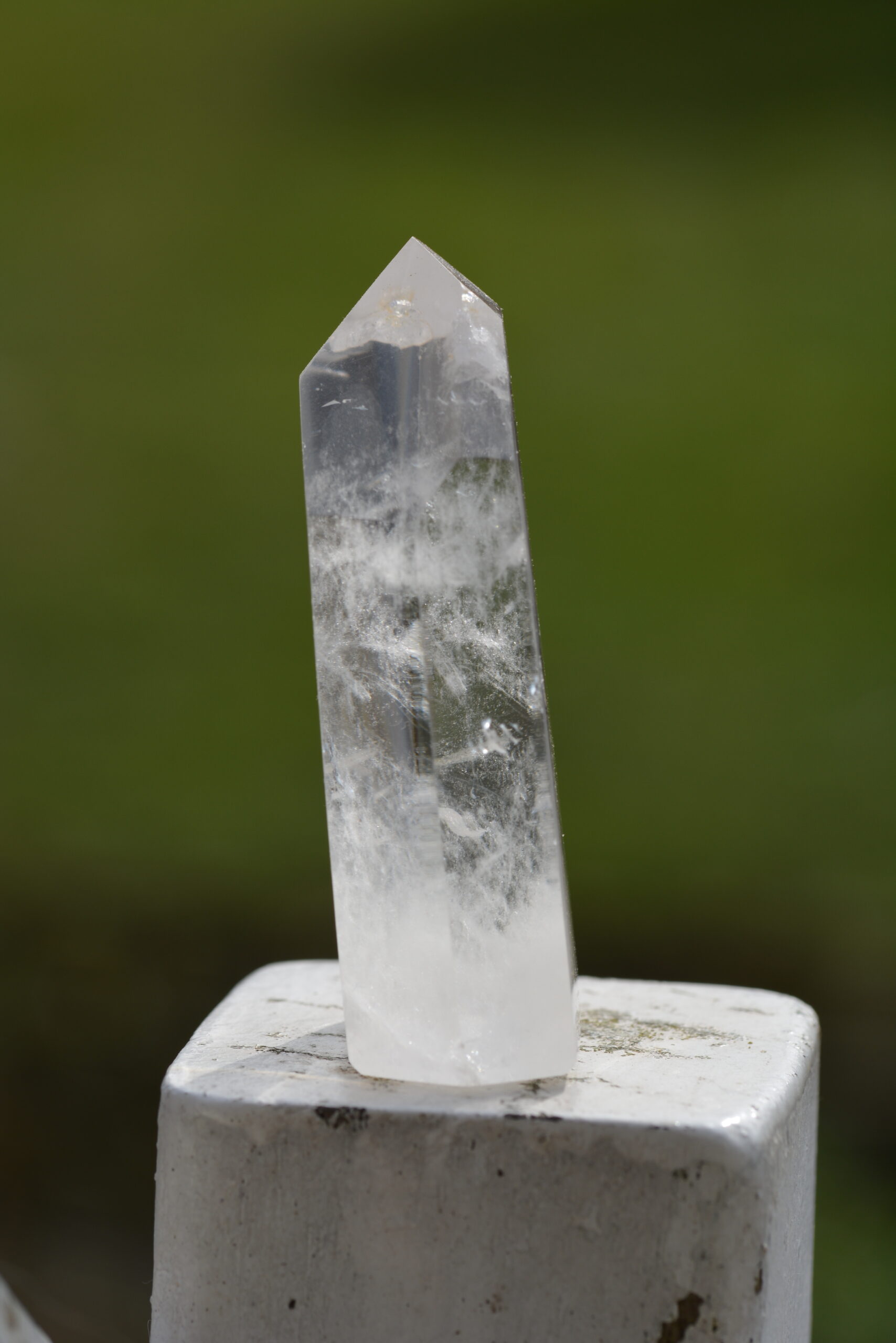Pointe de cristal de roche 1