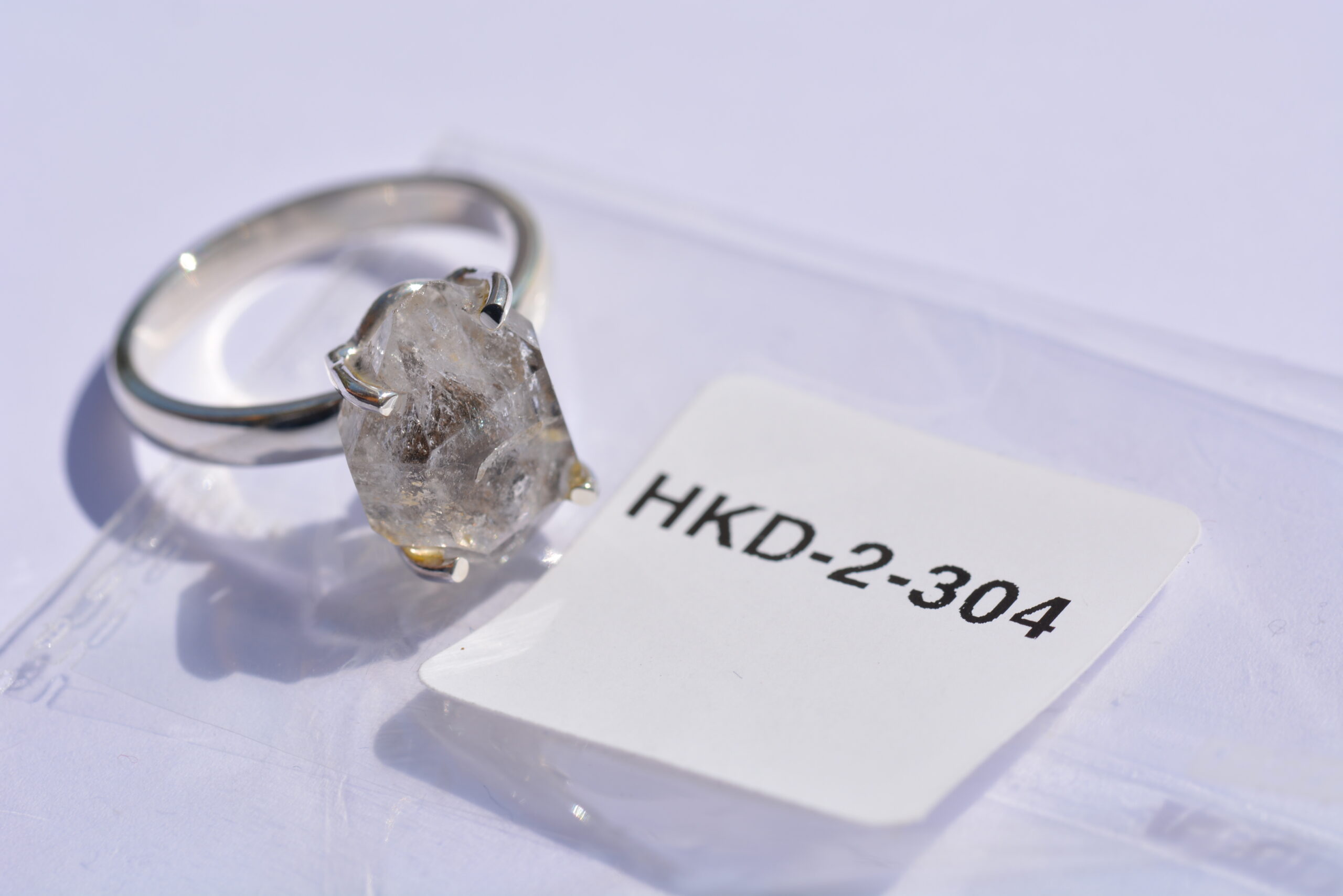 Bague Diamant Herkimer 7